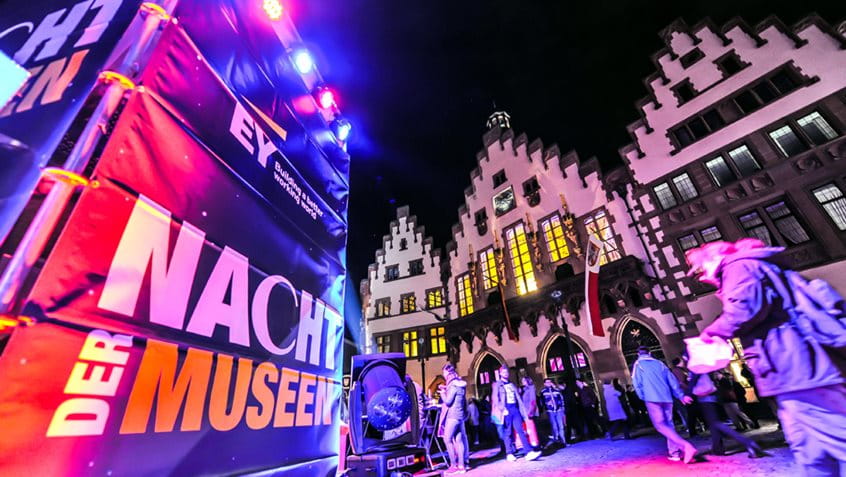 Nacht der Museen auf dem Römerberg