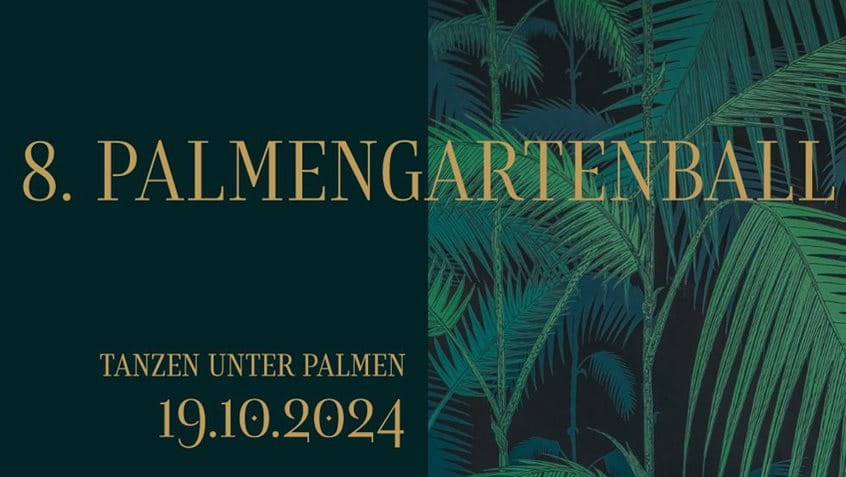 Der 8. Palmengartenball findet am 19. Oktober 2024 statt.