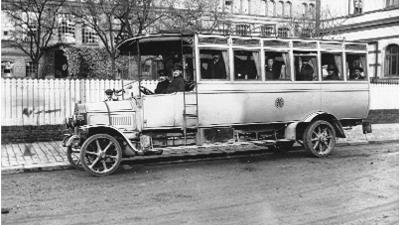 Bus der Sindlinger Verkehrsgesellschaft von 1914