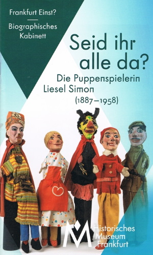 Plakat der Liesel-Simon-Ausstellung im Historischen Museum Frankfurt 2019