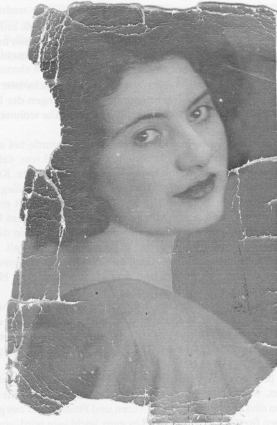 Dora Gingold 1932 in Frankfurt