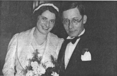 Gingold-Dora und Harry Buchband-Hochzeit1936