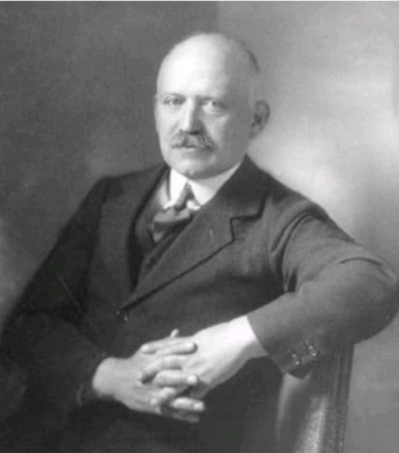 Carl von Weinberg um 1900