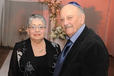 Dina und Kalman Givon 2010 in Israel