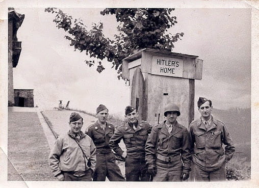 Henry Kelsen auf dem Obersalzberg 1945