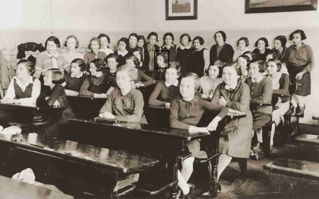 Ruth Strauss' Schulklasse 1937