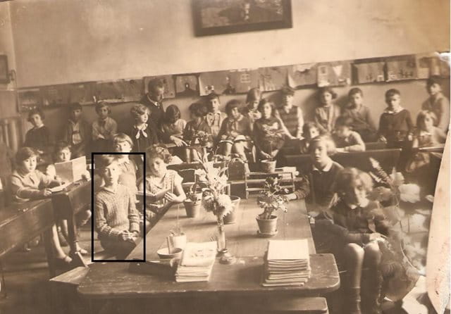 Rolf Strauss' Schulklasse 1931