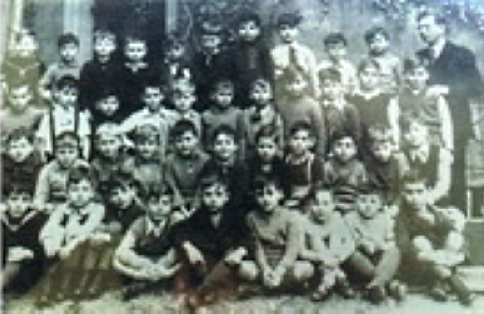 Klassenfoto im Philanthropin 1937, Ulrich 2.Reihe, 6.von rechts