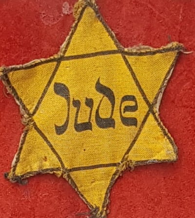 Judenstern aus dem Nachlass von Karl Maas