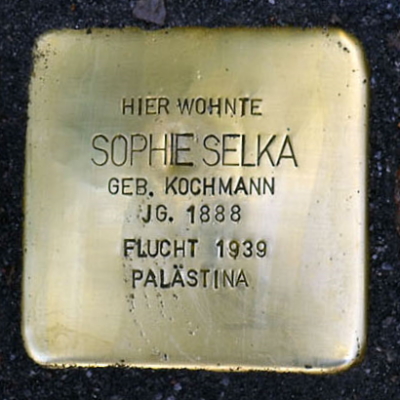 Stolperstein Hebelstraße 13, Selka, Sophie