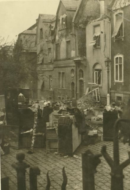 Seeheimer Straße 19 nach der kriegsbedingten Beschädigung