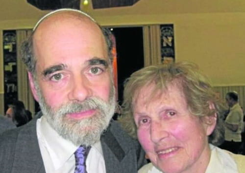 Rabbi Jonathan Wittenberg und seine Mutter Isca Salzberger-Wittenberg