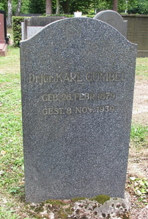 Grabstein auf dem Jüdischen Friedhof