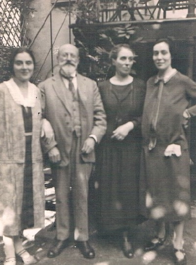 Hedwig, Otto Joseph und die Ehefrau von Rudolf Joseph