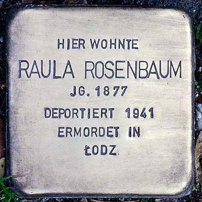 stolperstein_grueneburgweg_94_rosenbaum_raula