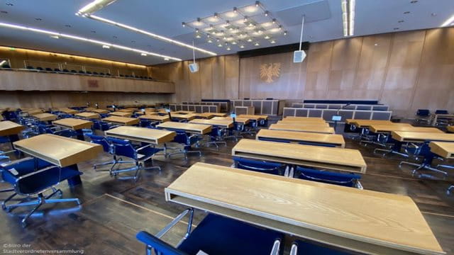 Besuch einer Plenarsitzung der Stadtverordnetenversammlung Besuch einer Plenarsitzung der Stadtverordnetenversammlung