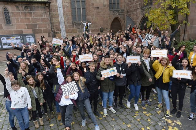 Erste Fairtrade-Schüler*innenakademie Erste Fairtrade-Schüler*innenakademie Bayern - CPH-Nürnberg
Foto: Montag 11.11.2019, Anestis Aslanidis