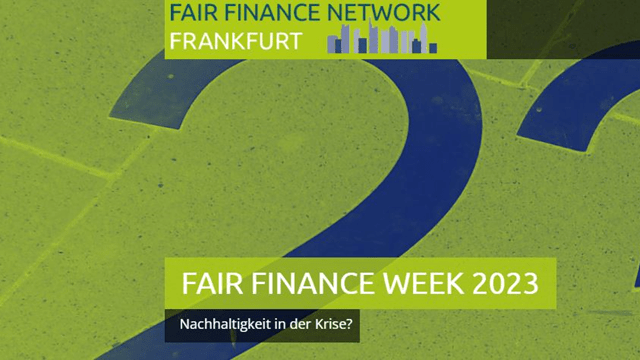 Fair Finance Week 2023 Fair Finance Week