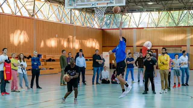 Projekt BasKIDball - Offene Basketball-Halle im Gallus