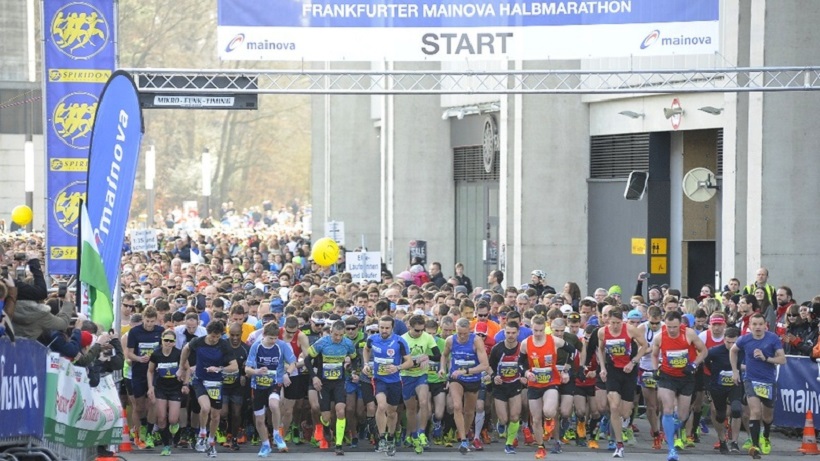 Frankfurt Mainova Halbmarathon, Start