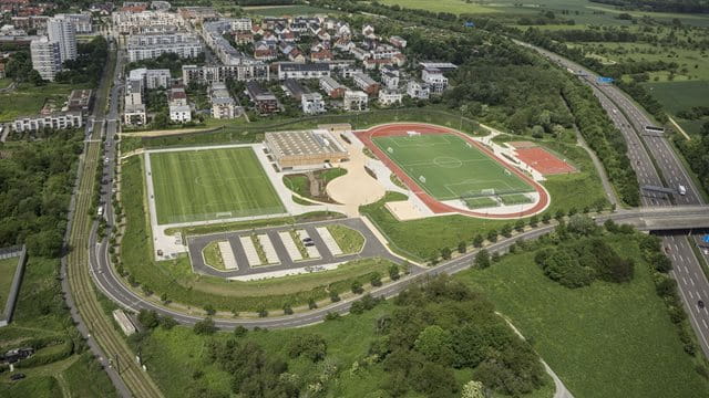 Sportanlage Sportpark Preungesheim, Luftbild