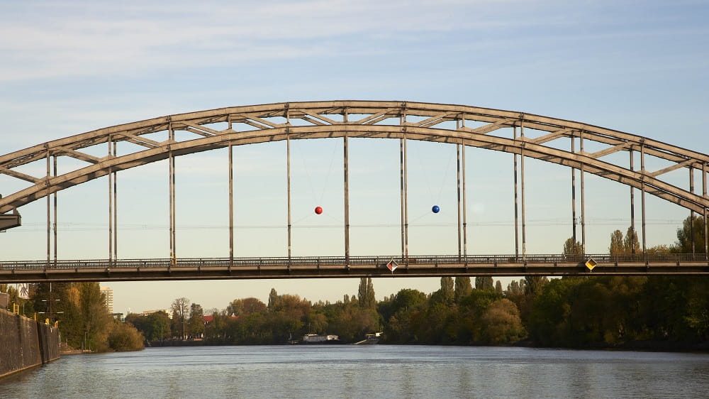 Sonic Vista auf Deutschherrnbrücke
