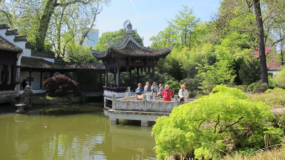Teich im Chinesischen Garten