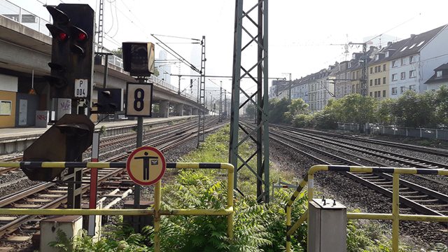 Schienen Westbahnhof