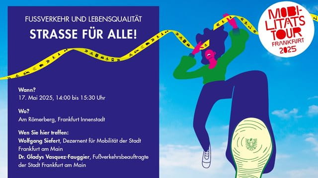 Veranstaltung „Fußverkehr und Lebensqualität – Straßen für alle“ Veranstaltung „Fußverkehr und Lebensqualität – Straßen für alle“