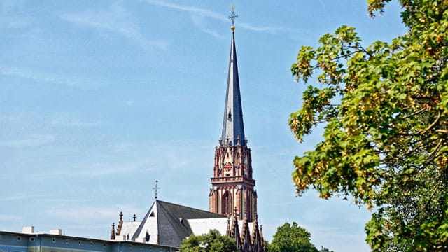 Sanierung der Dreikönigskirche; Foto:Jan Hassenpflug