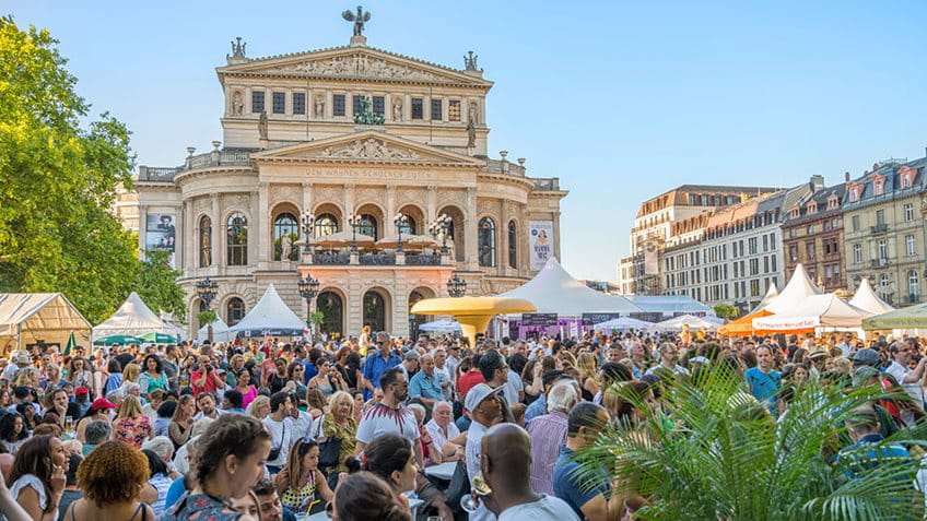 Das Frankfurter Opernplatzfest; Foto: Holger Ullmann
