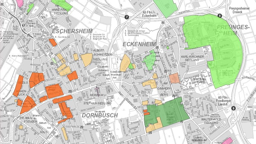 Karte des Monats Juli: Historische Umlegungen, Foto: Stadtvermessungsamr