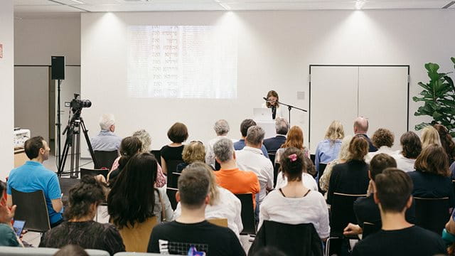 Bürgermeisterin Nargess Eskandari-Grünberg eröffnete die Fachtagung Bürgermeisterin Nargess Eskandari-Grünberg eröffnete die Fachtagung im Stadtraumfrankfurt