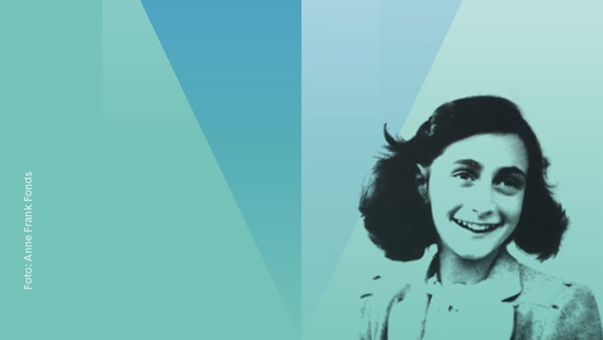 Flyer zum Anne Frank-Tag, Foto: Anne Frank Fonds