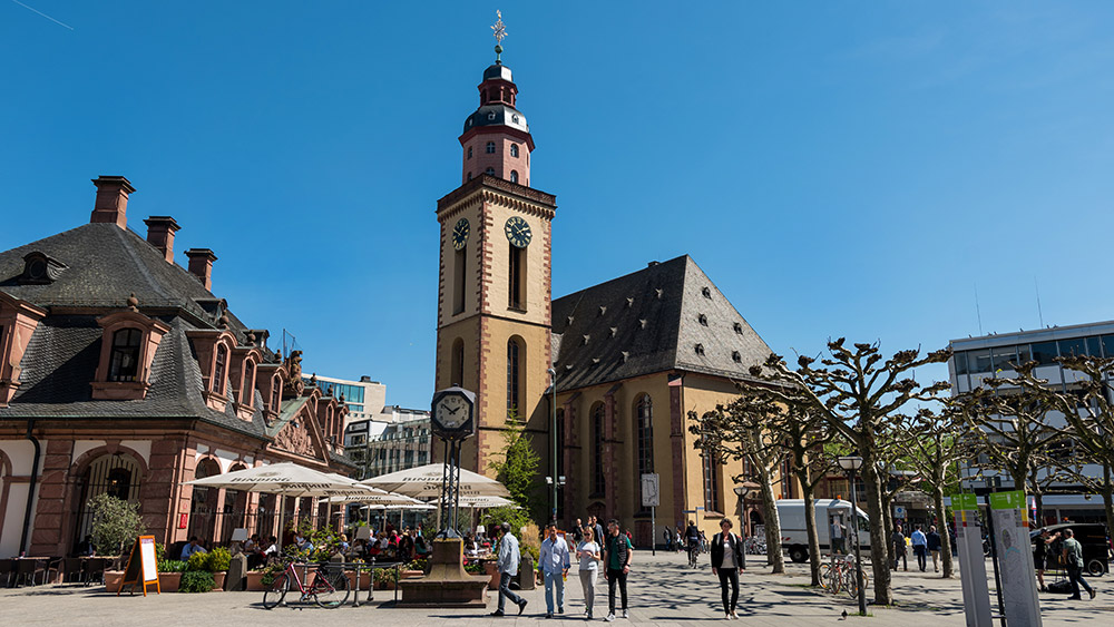 Die Katharinenkirche an der Hauptwache, (c) Stadt Frankfurt am Main, Foto: Andreas Varnhorn
