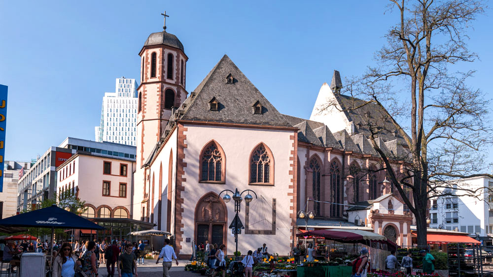 Liebfrauenkirche auf dem Liebfrauenberg, (c) Stadt Frankfurt am Main, Foto: Andreas Varnhorn