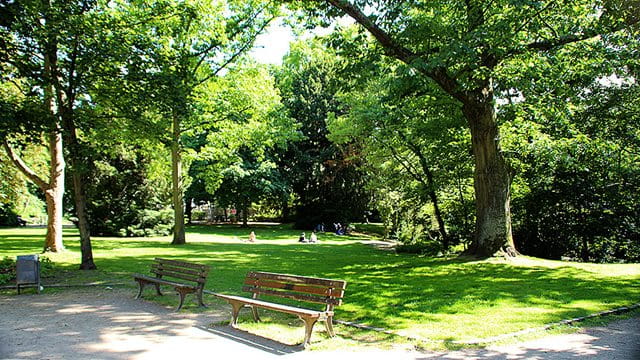 Von-Bernus-Park in Bockenheim , (c) Stadt Frankfurt am Main, Foto: Stefan Maurer