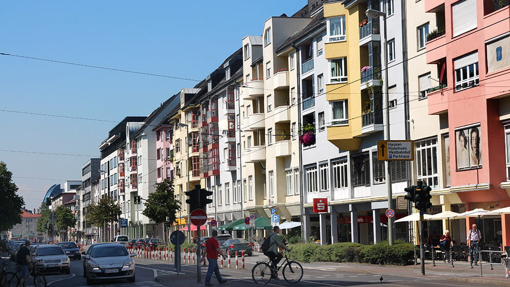 Wohnungen in der Adalbertstraße in Bockenheim, (c) Stadt Frankfurt am Main, Foto: Stefan Maurer