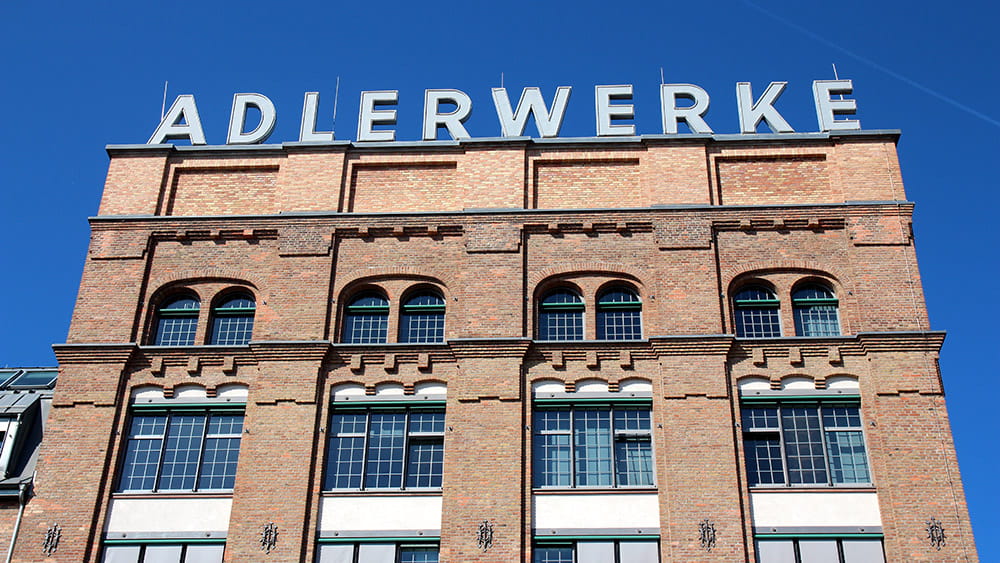 Die Adlerwerke im Gallus, (c) Stadt Frankfurt am Main, Foto: Stefan Maurer