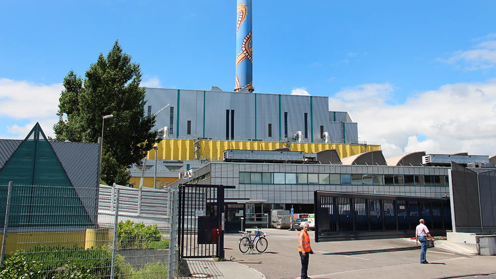 Müllheizkraftwerk der FES in Heddernheim, (c) Stadt Frankfurt am Main, Foto: Stefan Maurer