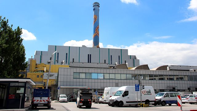 Müllheizkraftwerk der FES in Heddernheim, (c) Stadt Frankfurt am Main, Foto: Stefan Maurer
