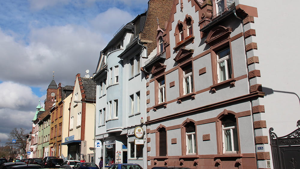 Häuser in Alt-Nied, (c) Stadt Frankfurt am Main, Foto: Stefan Maurer
