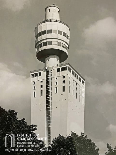 Henninger Turm 1961, Foto: Max Goellner