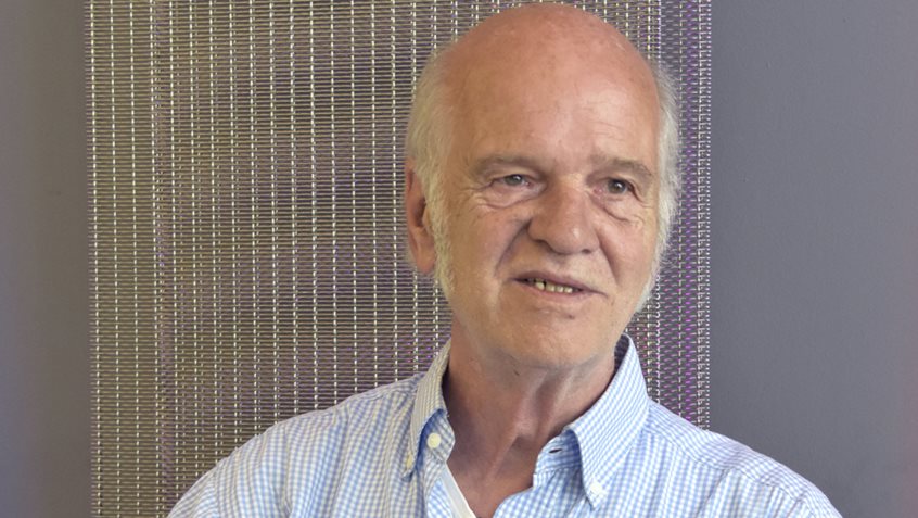 Patrick Lemmert von der Clearingstelle im Gesundheitsamt