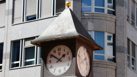 Uhrtürmchen in Bornheim Mitte