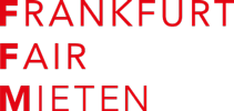 Kampagnenlogo „Frankfurt Fairmieten
