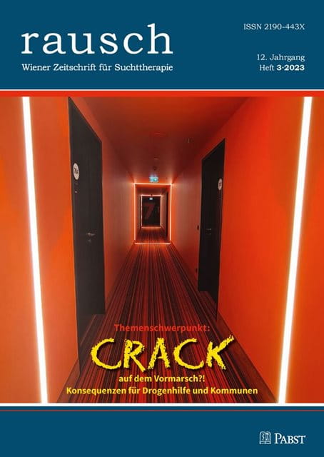 "Rausch"-Sonderheft dokumentiert Frankfurter Fachtagung zu Crack Standard
