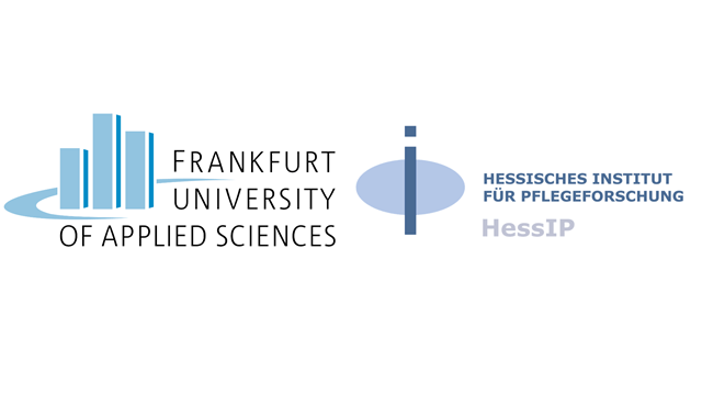 Logos der Frankfurt University of Applied Sciences und dem Hessischen Institut für Pflegeforschung