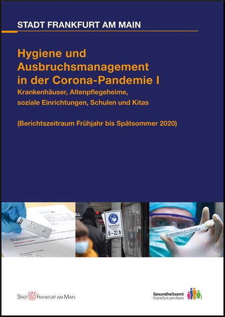Titelbild Hygiene und Ausbruchsmanagment in der Corona-Pandemie