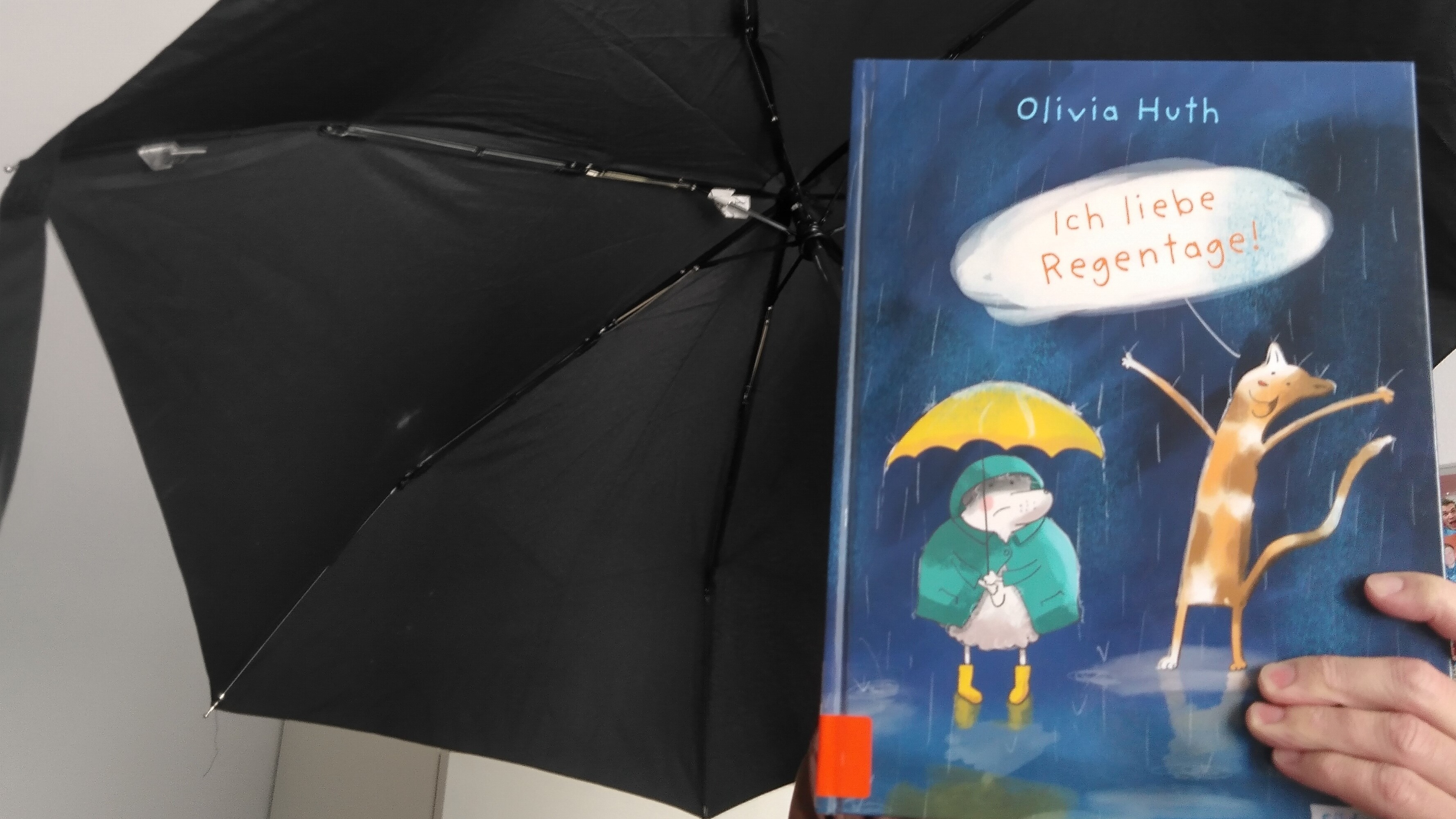 Buchcover "Ich liebe Regentage" von Olivia Huth